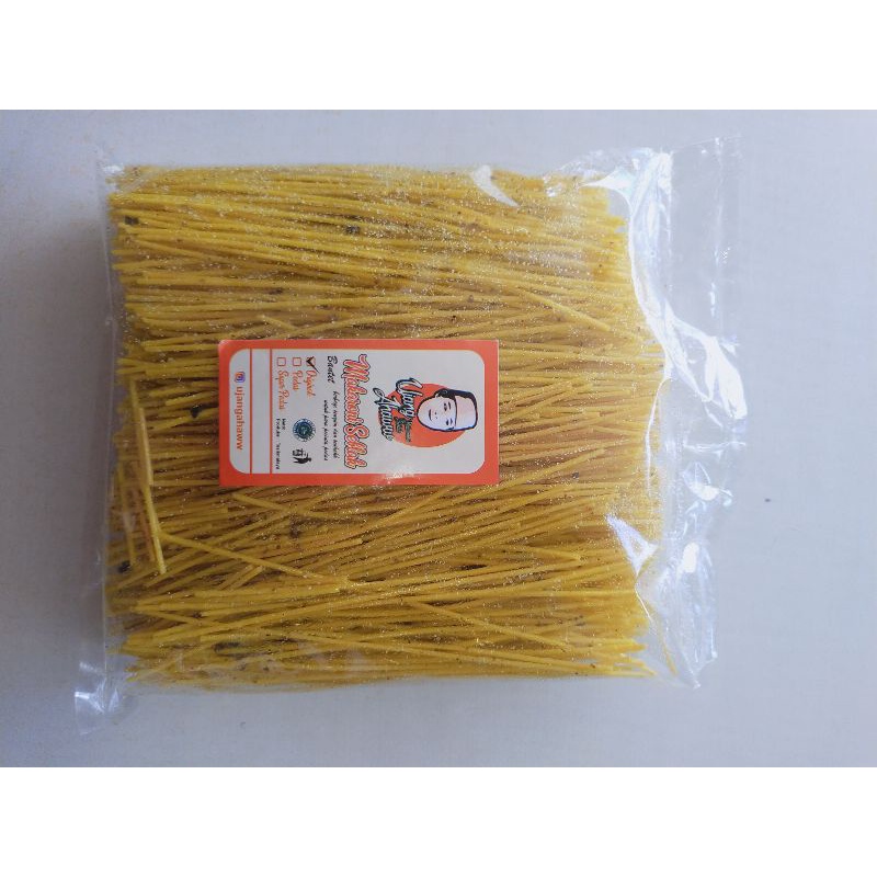 

Mie Lidi KIWARI produk by @ujangahaww.id (mie lidi dengan citarasa bumbu seblak yang khas) neto 500g
