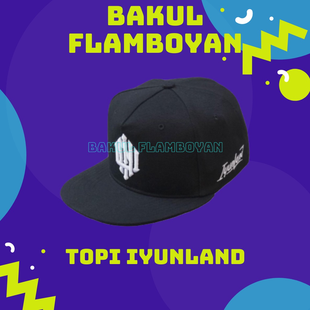 TOPI Iyunland SNAPBACK POLOS PREMIUM