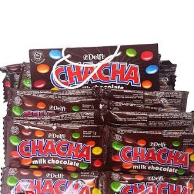 Permen Delfi ChaCha Milk Coklat  Kemasan  1000 1 Pak 30 