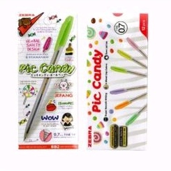 

Bolpen Pic Candy 0,7 Zebra Balck ink (12pcs)