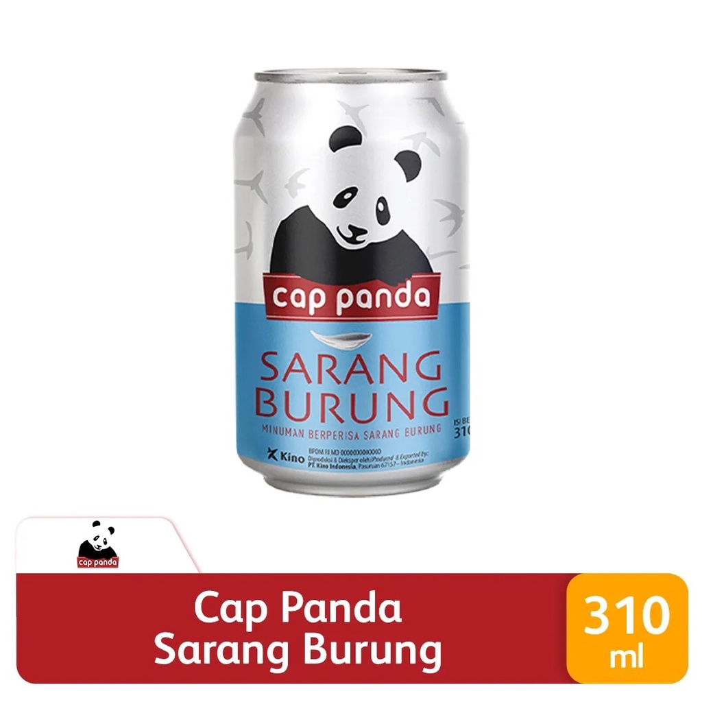 

CAP PANDA Sarang Burung Minuman Berperisa Sarang Burung 310ml By Kino - Eoola