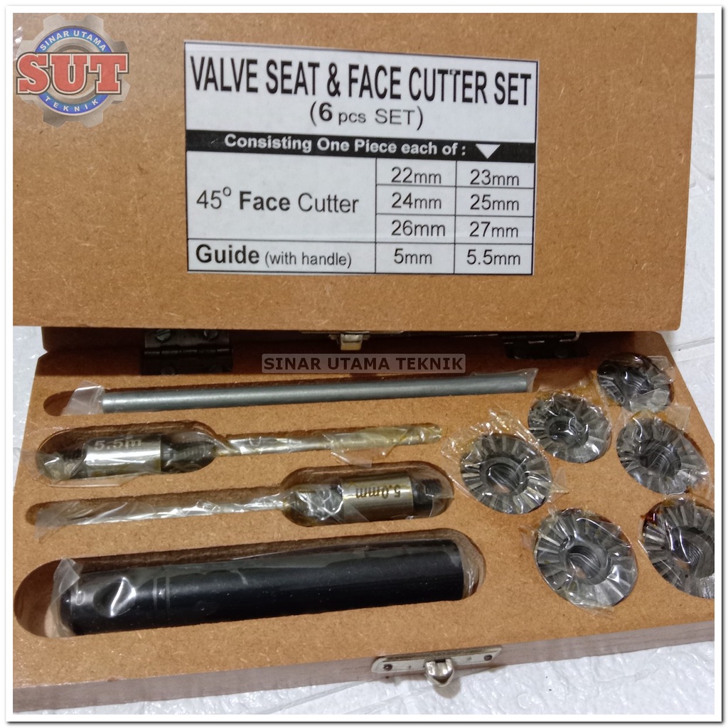 Cutter Valve seat isi 6 pcs sting clep motor dan mobil 6 pcs