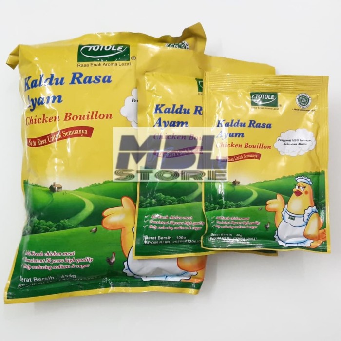 

NEW Totole Kaldu Ayam / Granulated Chicken Bouillon Totole 453 g