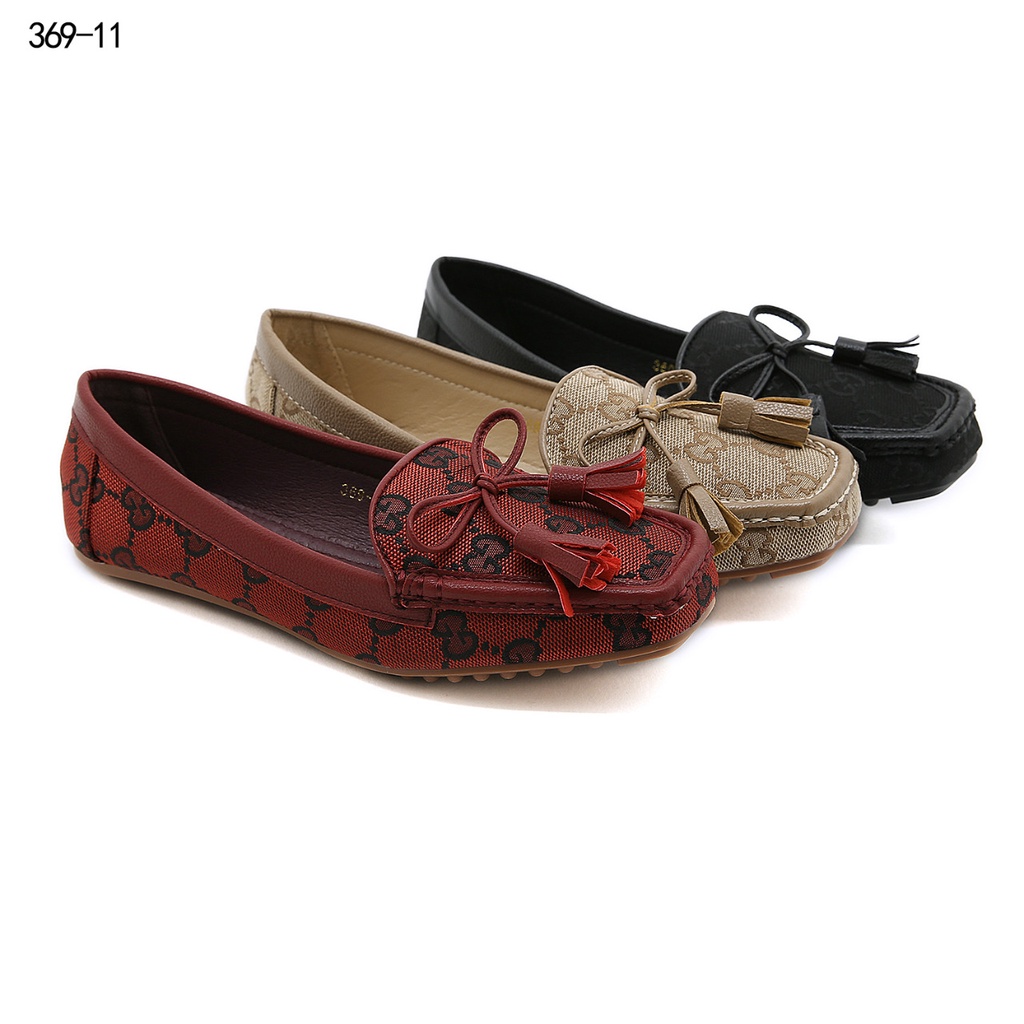 GC Slip-on GG Canvas Flat Shoes #369-11