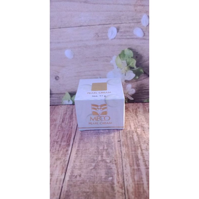 Meco - Pearl Cream Whitening / Cream Pemutih Wajah Original