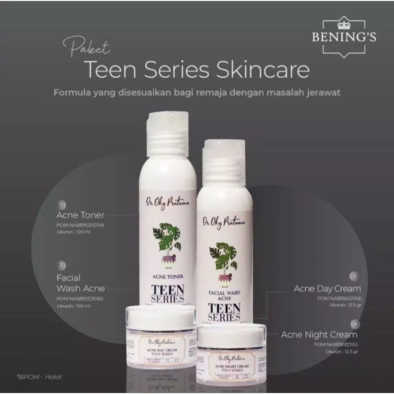 Bening's Acne Skincare Teen Series | Khusus Remaja
