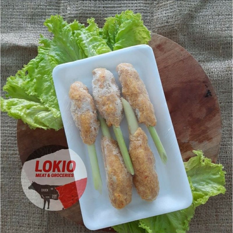 

Sate Lilit Ayam Halal Khas Bali bonus Sambal Matah
