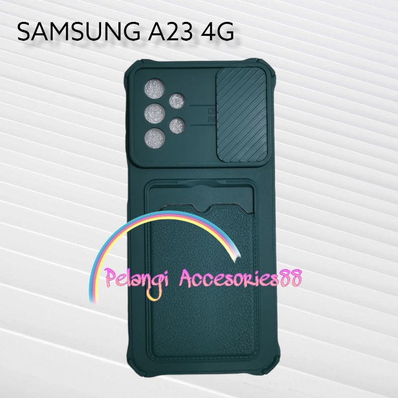 CASE SAMSUNG A23 4G / A23 5G SOFTCASE SLEDING WARNA WARNI