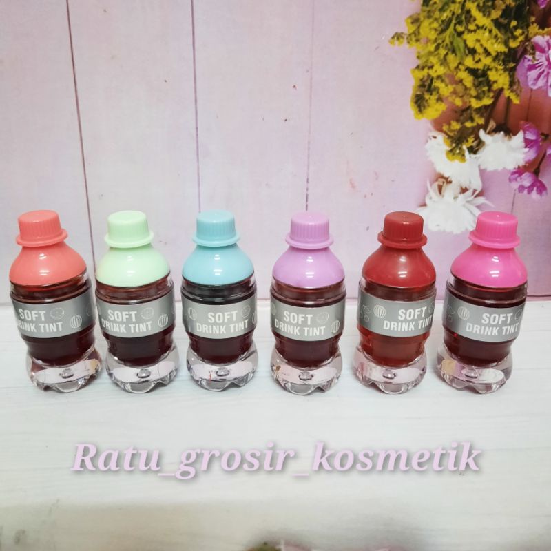ECER!!! LIPTINT SOFT DRINK TINT/LIPTINT GALON NO.7041/LIP TINT SOFT DRINK NO.7057