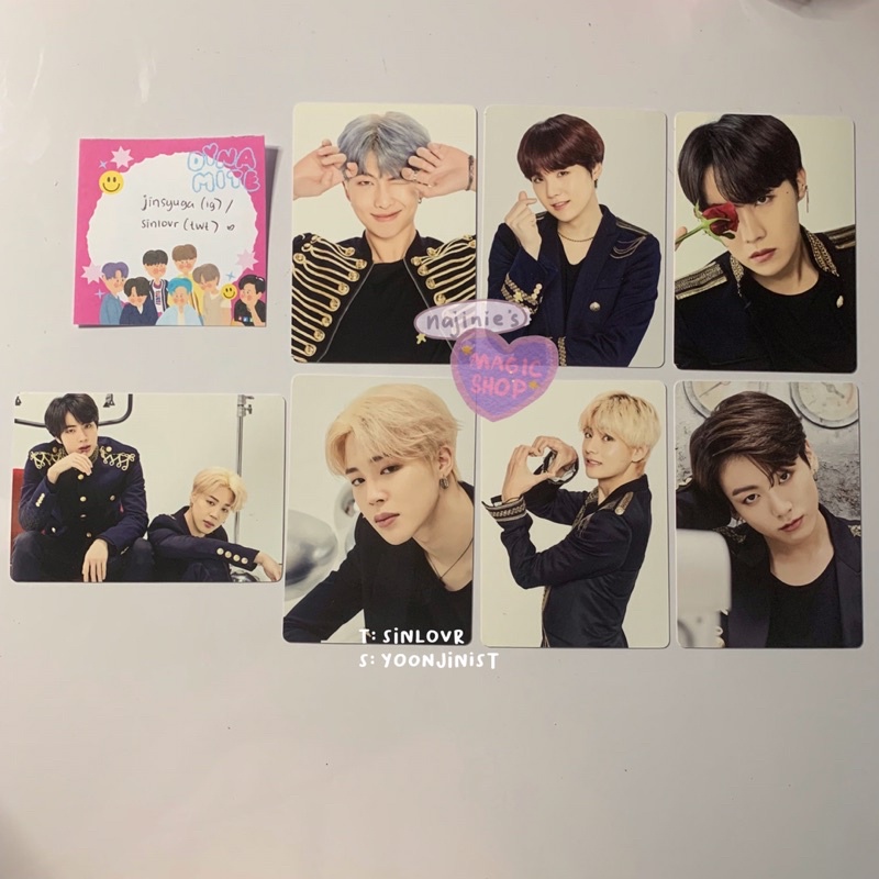 BTS Speak Yourself Japan Edition Mini Photocard PC SYS RM Namjoon Suga Yoongi J-Hope Hoseok Unit Jin
