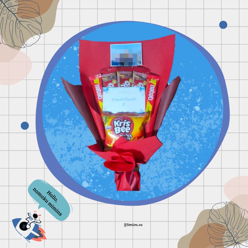 

BUKET SNACK WISUDA/ULANG TAHUN/GIFT (kecil)