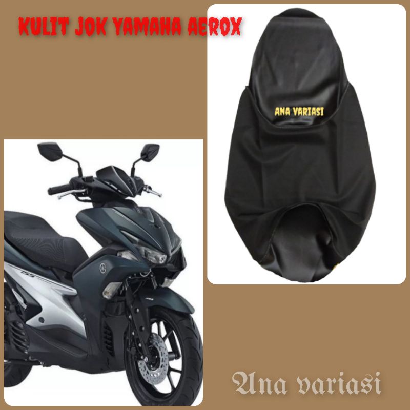 kulit jok motor  Yamaha AEROX  cover jok motor Yamaha AEROX