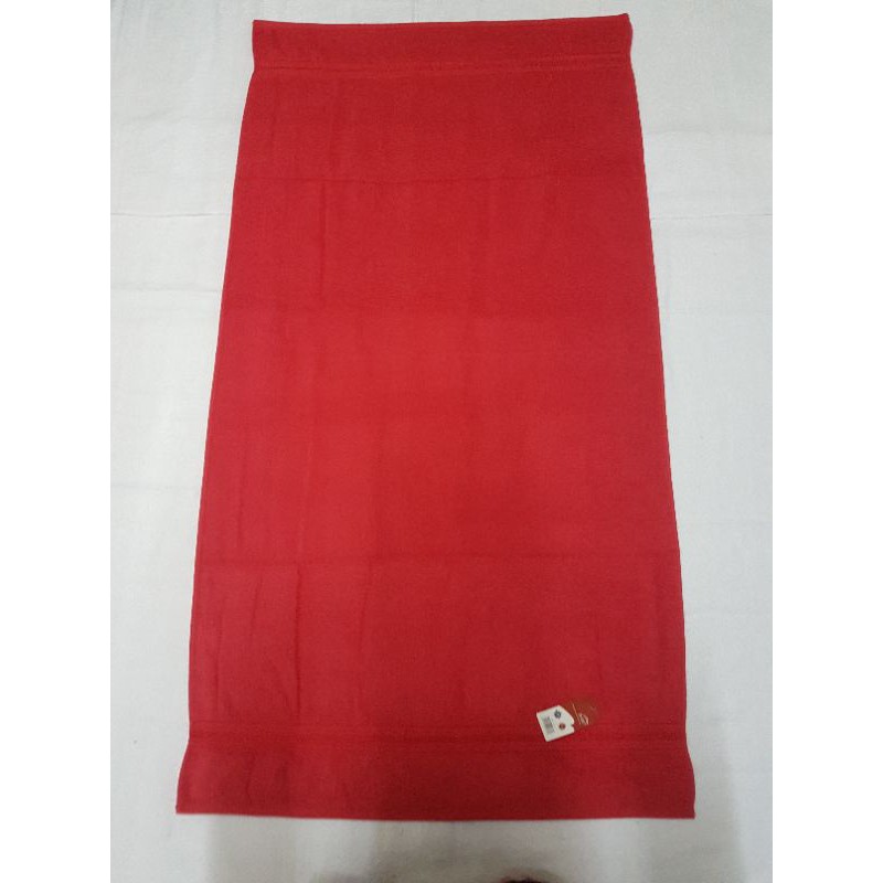 1 pcs handuk mandi merk merah putih uk 70x140