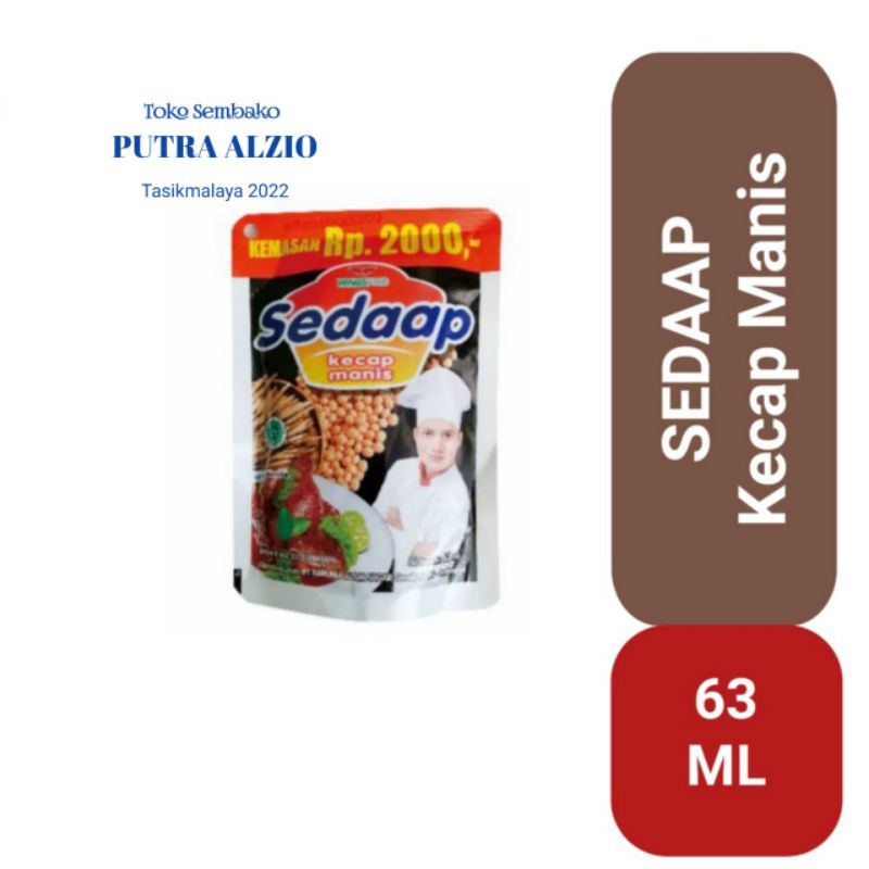 

Kecap Sedaap Manis Pouch Kecap Sedaap Refill 63ml