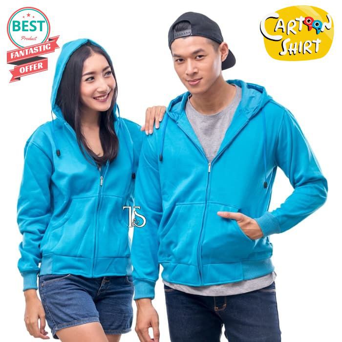 bk300 JAKET JACKET HOODIE ZIPPER UNISEX TUMBLR BAHAN TERBARU POLOS BAGUS MURAH PREMIUM