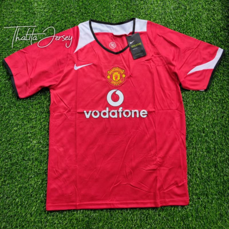 Jersey Retro / Jersey Classic Grade Ori MU Vodafone 2004/2006