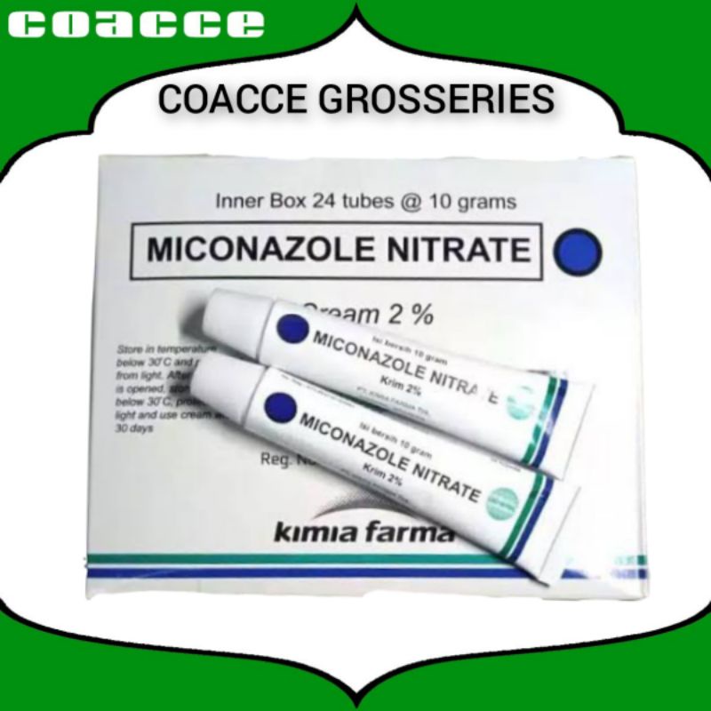 Miconazole Nitrate Cream 10gr / Salep Miconazole I Obat Infeksi Jamur I Obat Gatal