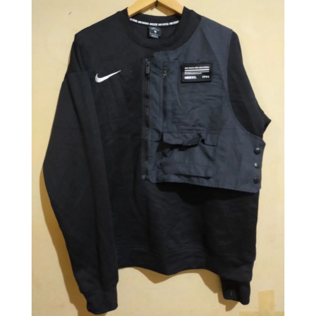 jaket sweater nike vest