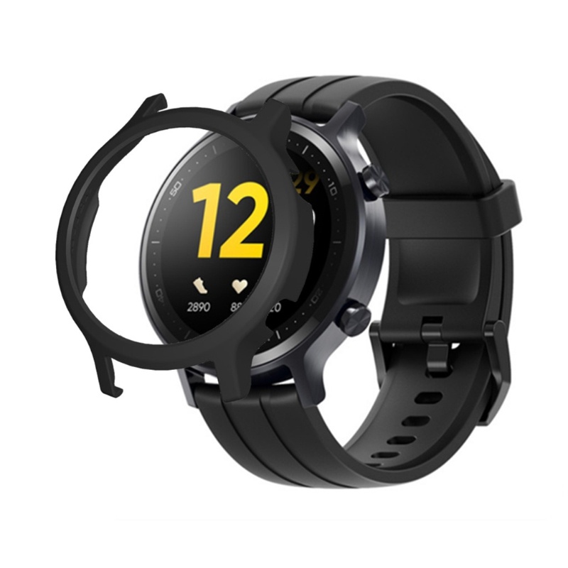 Cre Hard Case Cover Pelindung Smartwatch Bahan Plastik Pc Bumper Untuk Realme Watch S