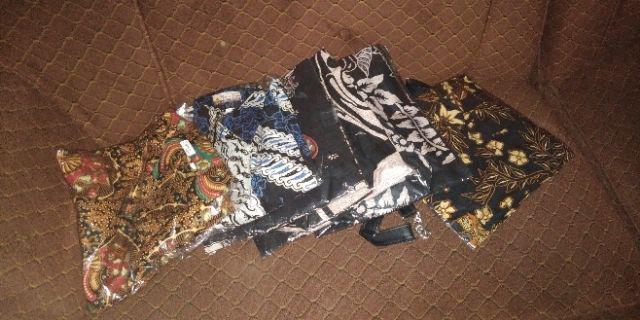 Kemeja Batik Lengan Panjang 021 Risna Batik Hrb026 Hem Batik Murah Seno Sogan Bakung Padi Manggar Md