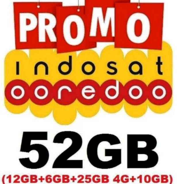 Indosat 42 GB (New Stock)