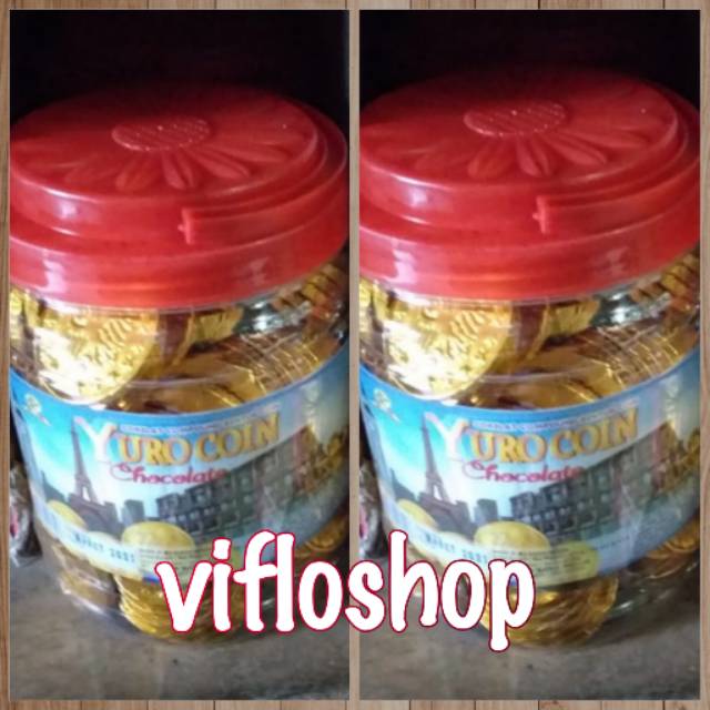 

Coklat Koin/ Chocolate Dollar/ Yuro Coin/ Coklat Dollar (Kemasan Toples)