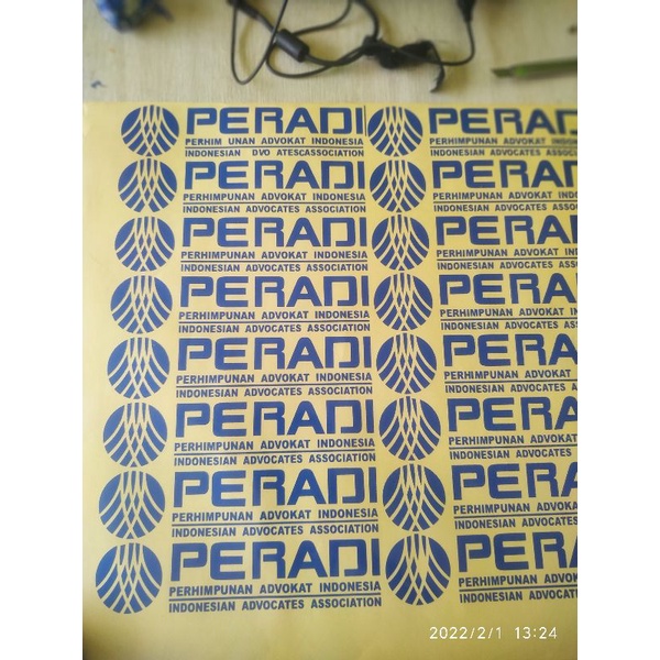 

peradi stiker terbaik