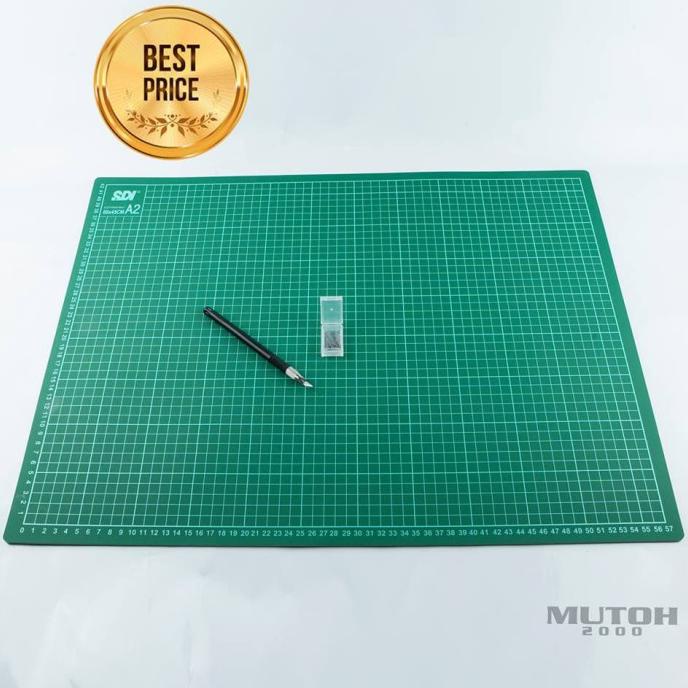

Cuci Gudang Awal Tahun Cutting Mat A2 + Cutter Pen SDI Diskon