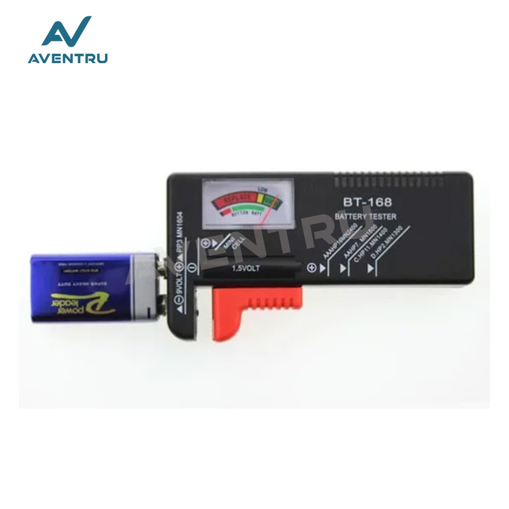 Universal Battery tester BT-168 / Cek Tes Tegangan Batu Baterai Analog