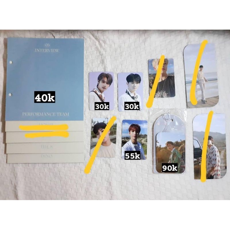 [HENGGARAE] PC BOOKMARK PHOTOBOOK DK VERNON THE8 DINO