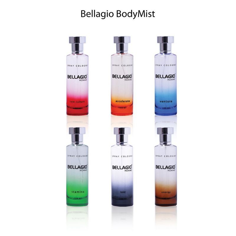 Bellagio Spray Cologne 100ml Promo