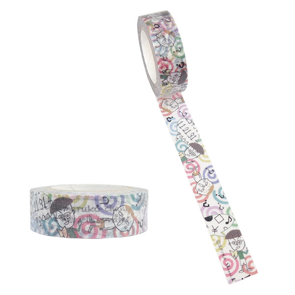 

Masking Tape Shinzi Katoh Chibi Maruko-chan With Taro