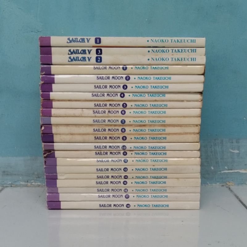 Komik Sailor Moon 1-18 (Tamat) + Komik SailorV 1-3 (End)