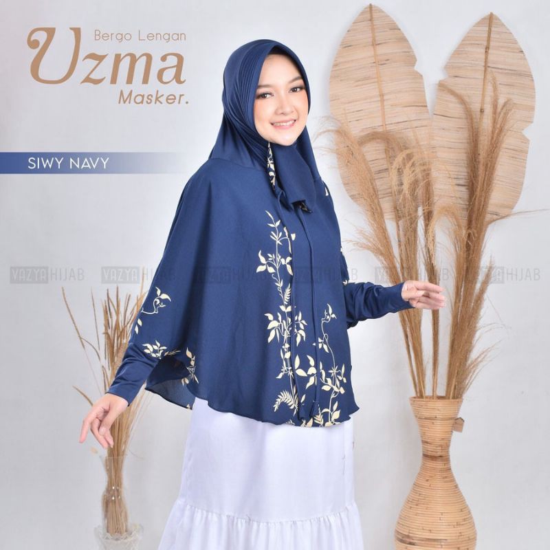 Bergo Lengan Uzma Masker