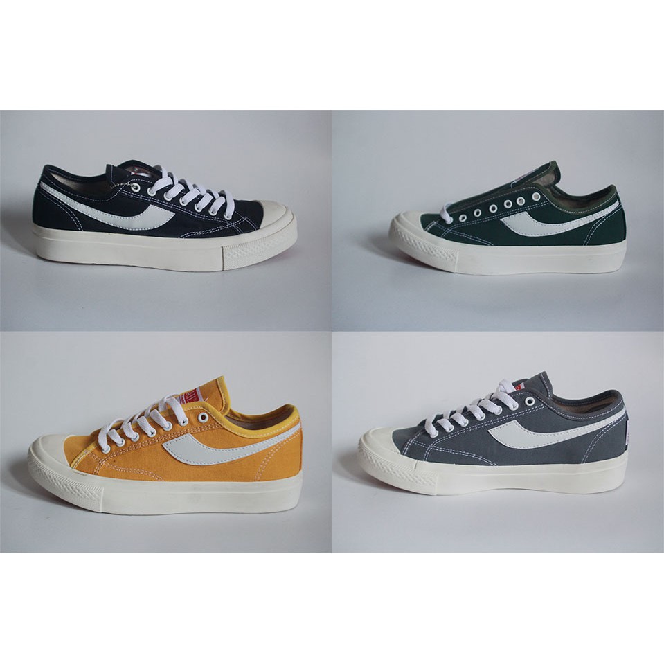 SEPATU SNEAKERS TRAIL ORIGINAL D COMPASS LIMITE  ( LOW ) 4 WARNA ( Black / Green / Gray / Yellow ) /