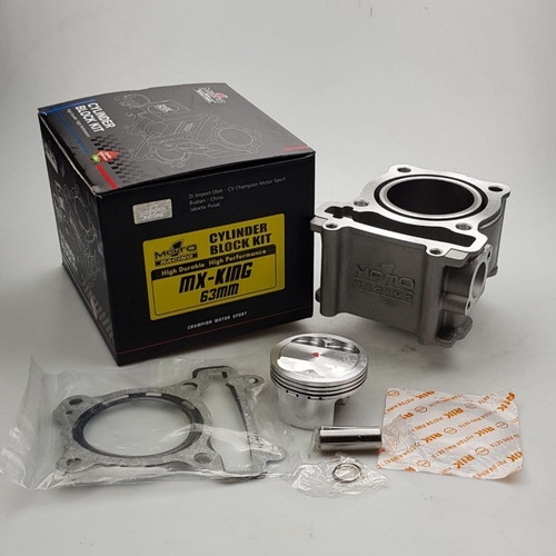 Blok Moto1 Juiter Mx King NVL Vixion 62 mm Bore up BLOK SEHER MOTO 1 ORIGINAL