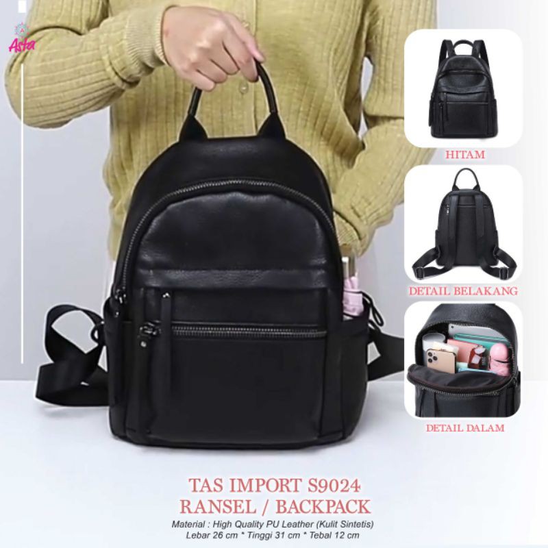 TAS RANSEL / BACKPACK IMPORT BY ASTA BAG