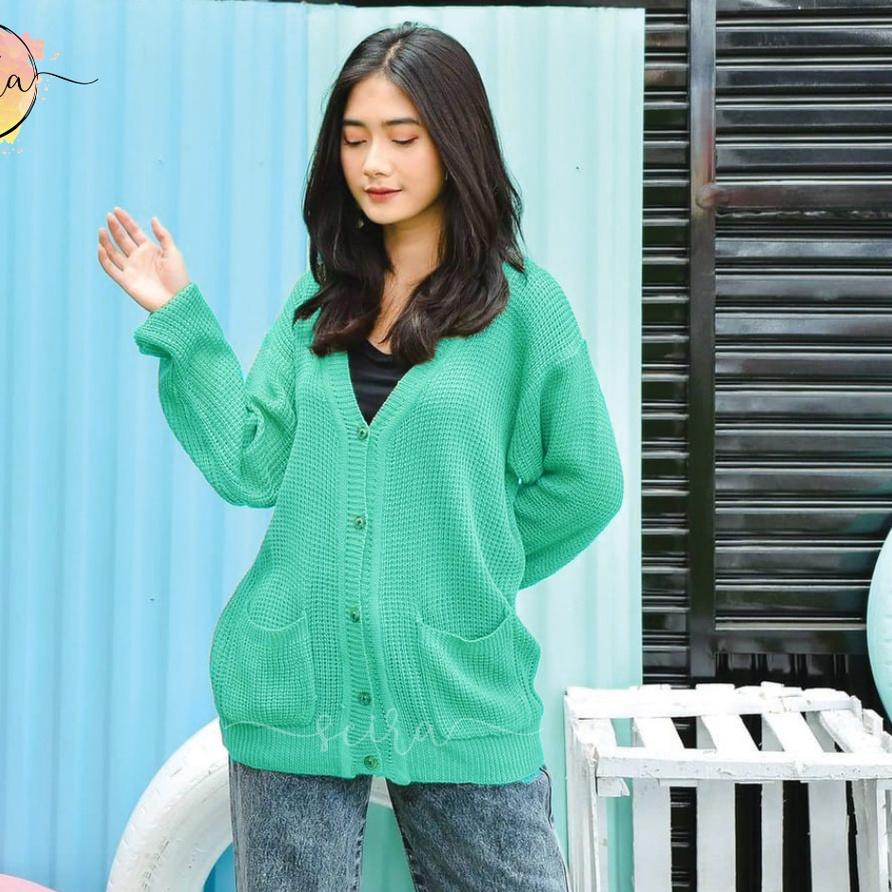 ➽ [BISA ] Merissa Outer Cardigan / Cardigan Wanita Rajut Halus / Merisa Outer Cardi / Cardigan Rajut