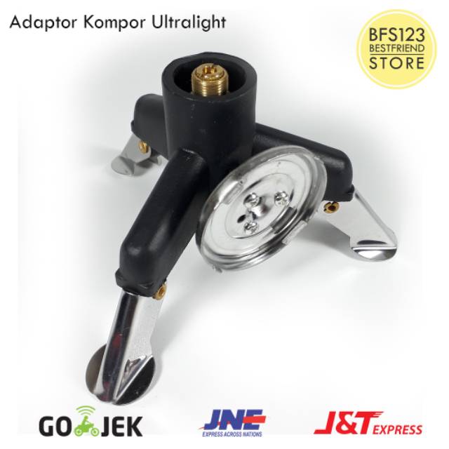 Adaptor Konverter Kompor Gas Canister ke Hicook Kaki Tiga