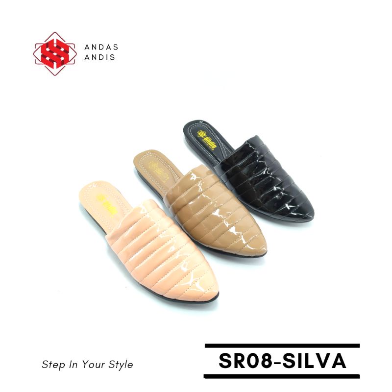 Andas Andis - Sandal Flat Wanita Silva