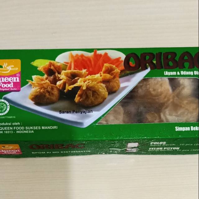 

Queen Food ORIBAG Telur Puyuh, isi 10pcs 325gr.