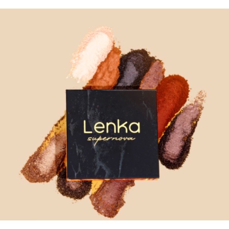 [cne] LENKA SUPER NOVA EYESHADOW SUPER PIGMENTED DAN BISA DI JADIKAN HIGHLIGHTER - Lenka eyeshadow Pigmented super rekomendasi