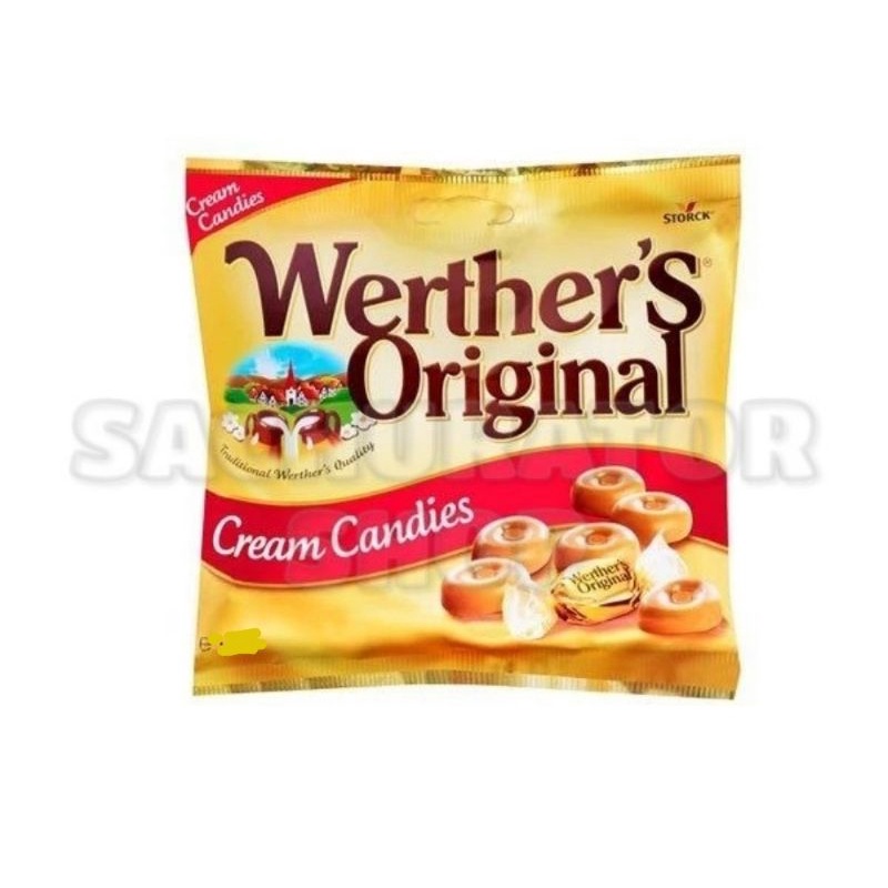 

Permen rasa Karamel Original Storck Werthers Wether's Original Cream Candies Caramel Candy Pack