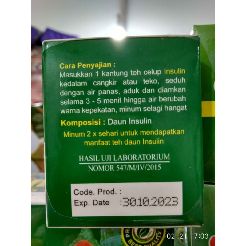 

teh celup insulin