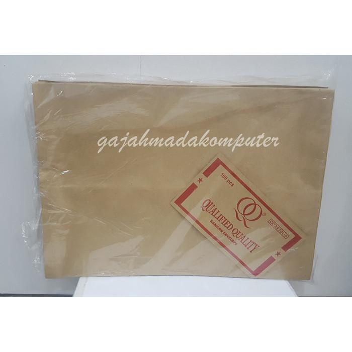 

Amplop Kertas Coklat Samson E Merk Qq - Extra Folio 27 X 40 Cm Isi 100