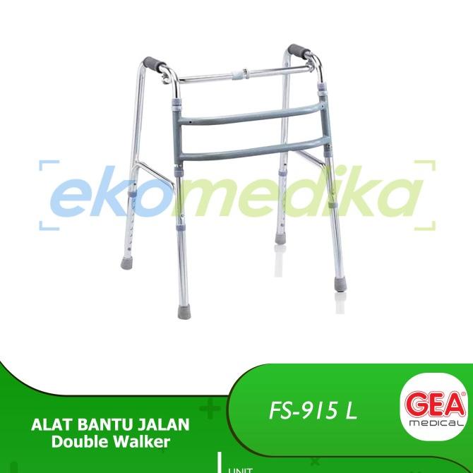 Walker GEA FS 915 L Alat Bantu Jalan Tanpa Roda Double walker FS915L