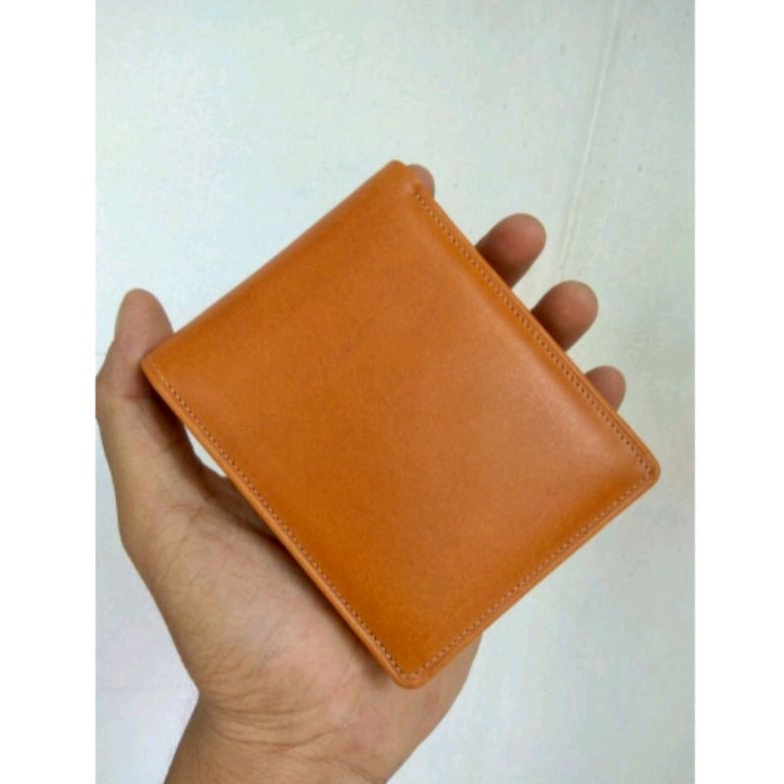 Dompet Pria Kulit asli 100% ORIGINAL Dompet Lipat Kulit Sapi Asli Garut