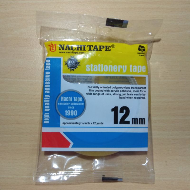 

NACHI TAPE 12 MM (LAKBAN BENING)