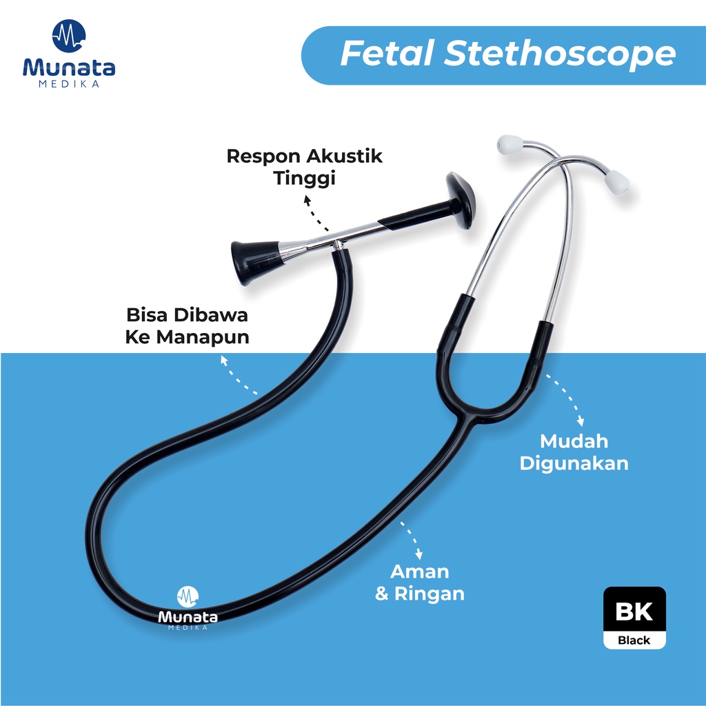 Fetal Stetoskop ABN atau Stethoscope Untuk Pemeriksaan Jantung Janin ABN