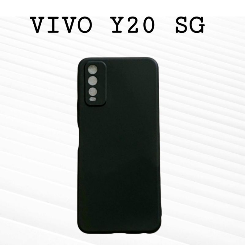 Case ViVO Y15S  V23e Y20 SG Y20 Y20i Y20s Y01  Soft Case Slim Black Premium Casing